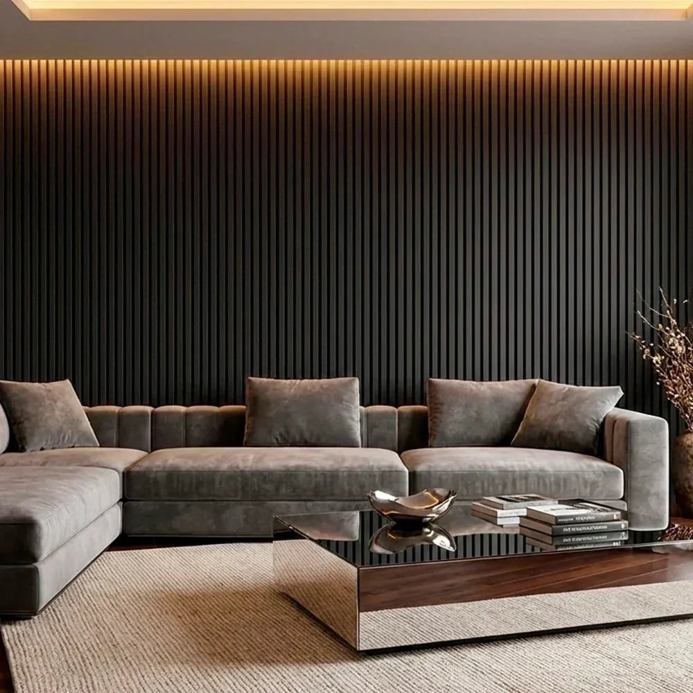 Paneles Acústicos Flexibles de Madera (270 cm × 110 cm)