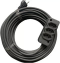 25m Heavy-Duty Extension Cord (10/20A) with 3 Outlets