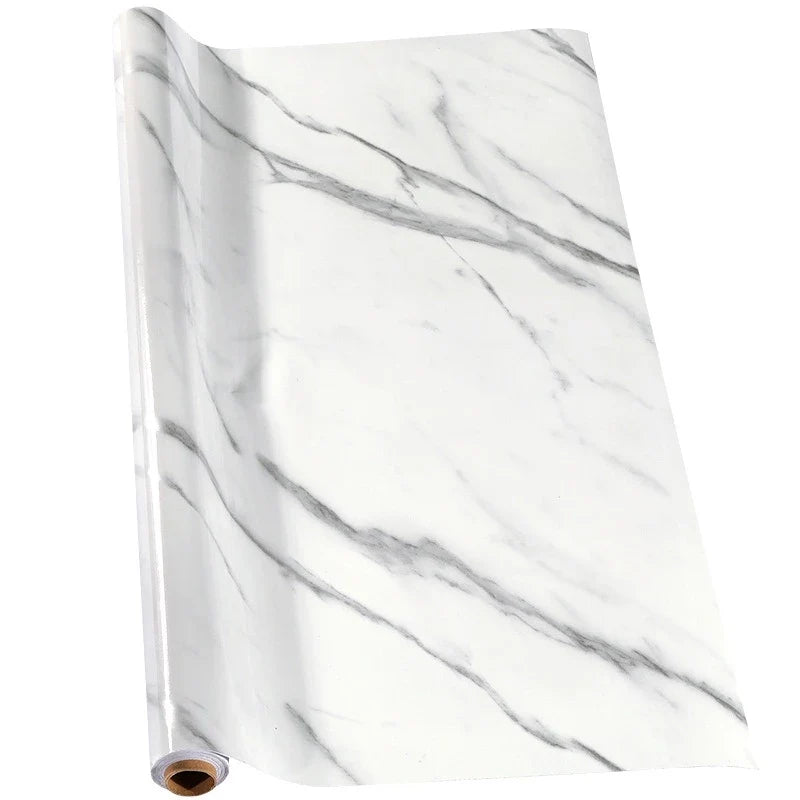 Waterproof and Fire-Resistant Marble Effect Wall Sticker – Buy 1, Get 2