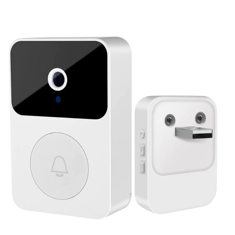 HD Wi-Fi Camera Doorbell – Wireless Smart Home Video Doorbell, Rechargeable