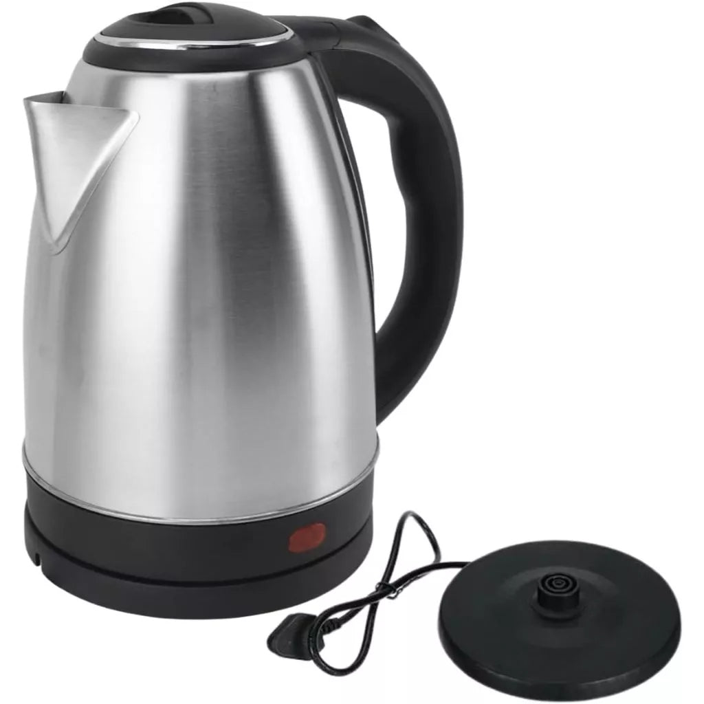 1.8L Stainless Steel Electric Kettle – Silver Jug