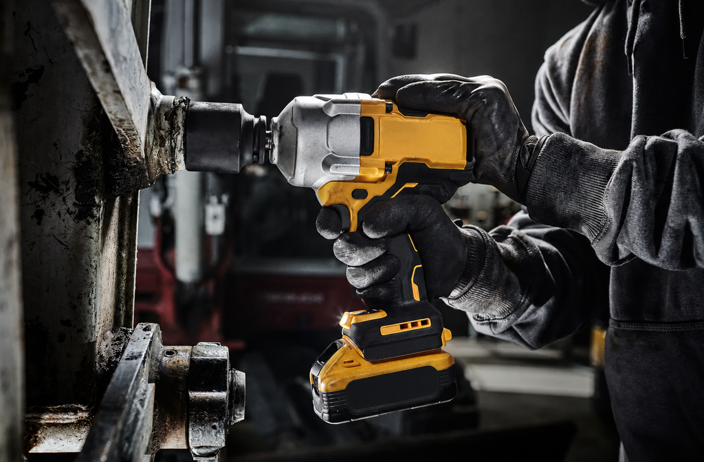Drill + Angle Grinder + Impact Wrench