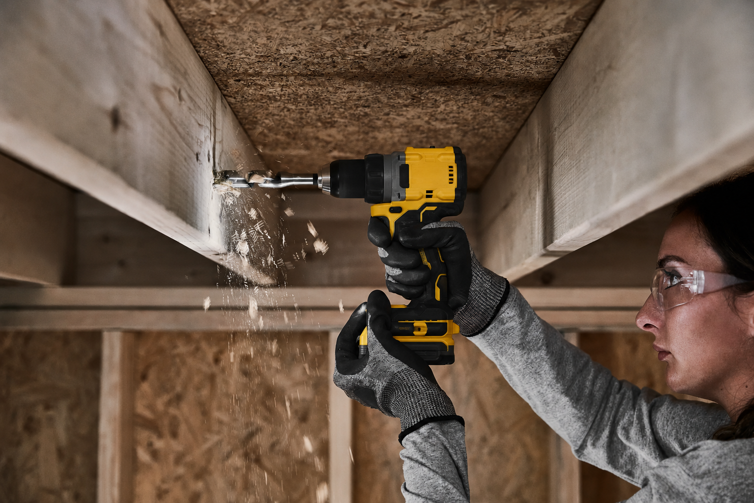 Drill + Angle Grinder + Impact Wrench