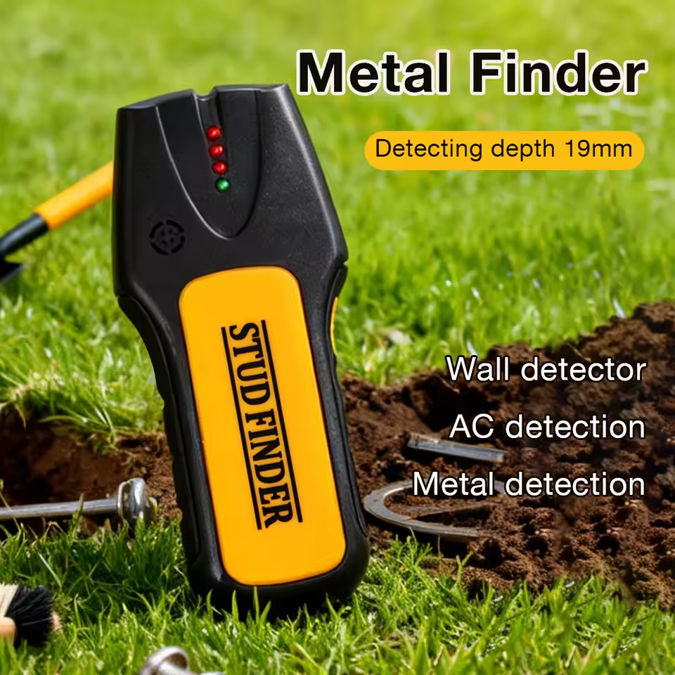 Multifunction Wall Detector with LCD Display & Sound Alert