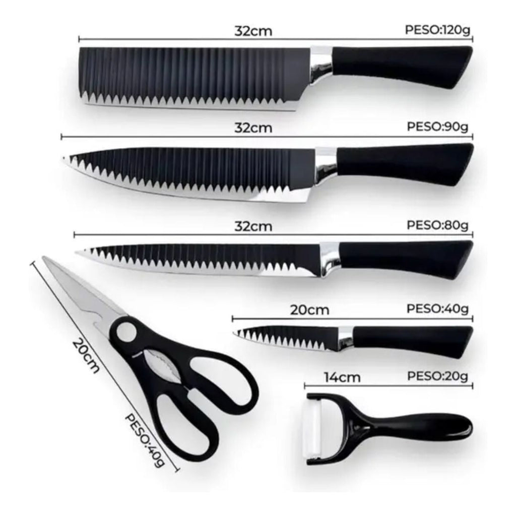 Professional 6-Piece Cocin Master™ Knife Set (ORIGINAL)