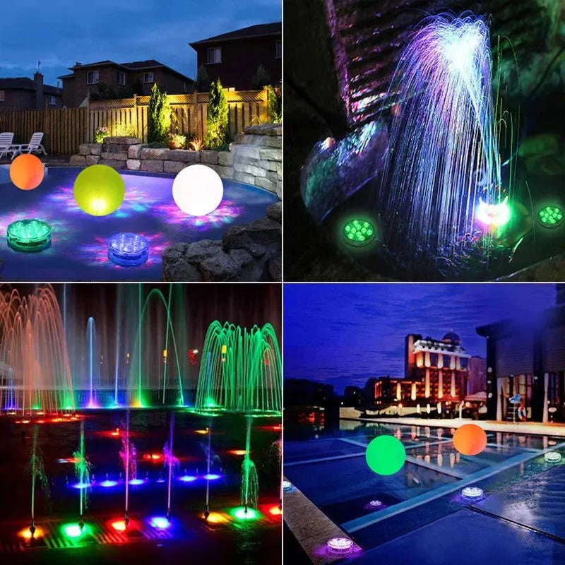 RGB Pool Light Set | Wireless with Remote Control