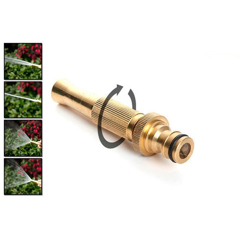 Adjustable High-Pressure Hose Nozzle for Cleaning