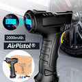 Digital Tire Inflator + 3 Different Nozzles – AirPistol